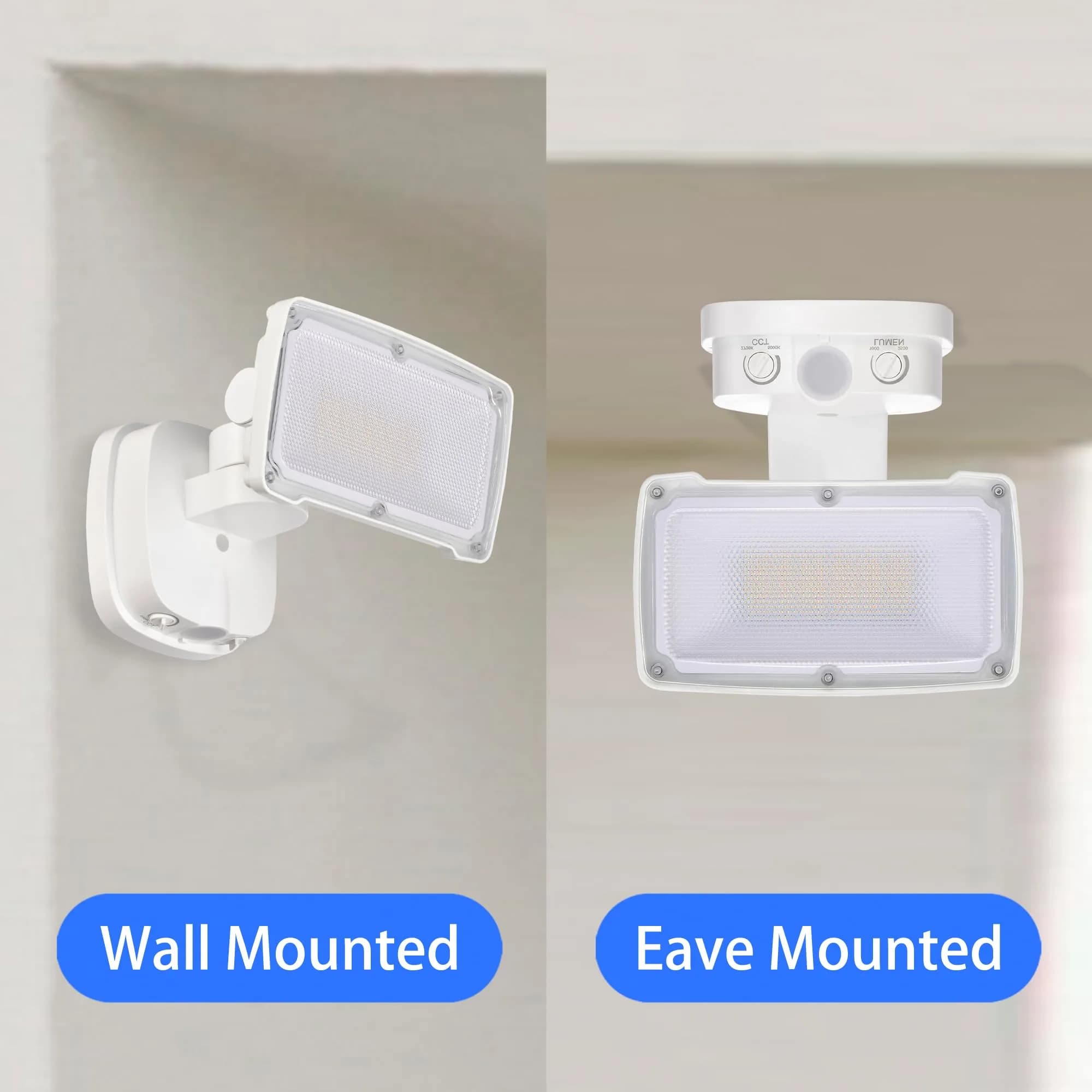 AWSENS 26W LED Flood Light Fixture with Dusk to Dawn Control, 2500 Lumens, 5000K Daylight White | ETL Wet Rated, Adjustable Head, Aluminum Housing - view 6