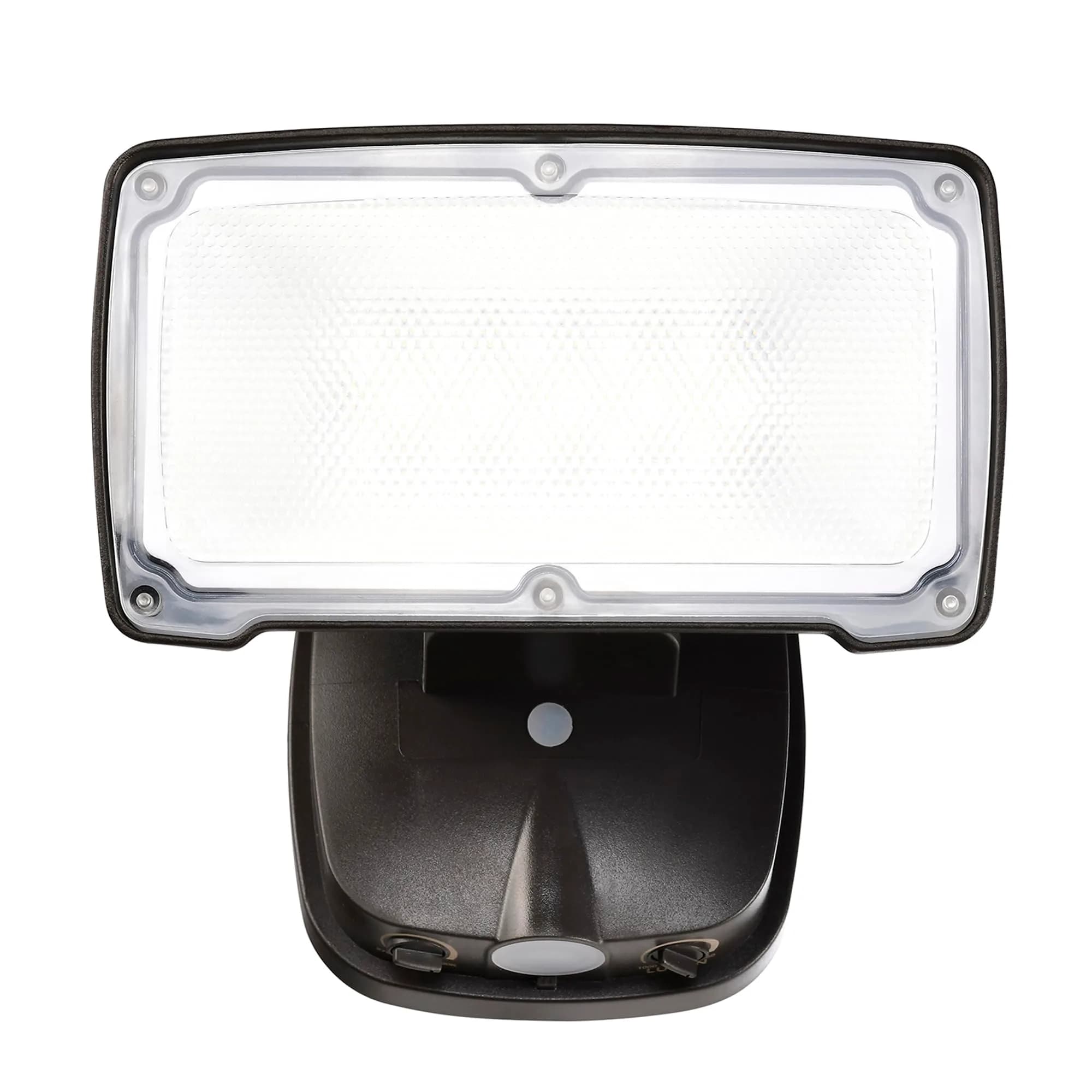 AWSENS 26W LED Flood Light Fixture 2500 Lumens (8.75 inches) | Motion Activated Exterior Security Light with Dusk to Dawn Control - main product image