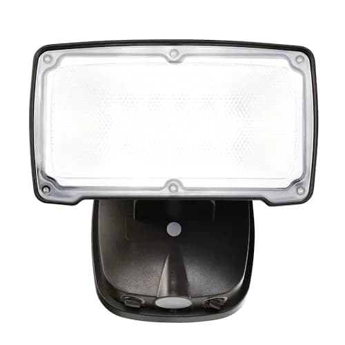 AWSENS 26W LED Flood Light Fixture 2500 Lumens (8.75 inches) | Motion Activated Exterior Security Light with Dusk to Dawn Control thumbnail 1