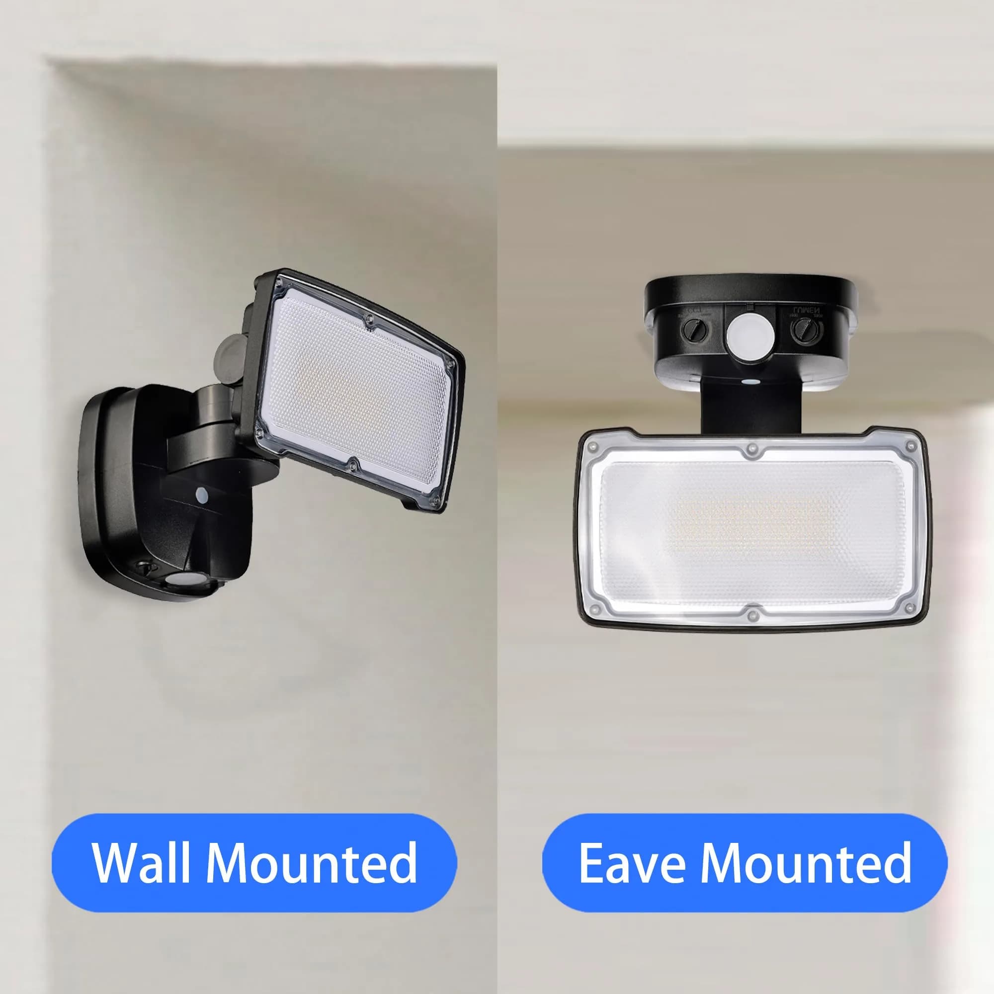 AWSENS 26W LED Flood Light Fixture with Dusk to Dawn Sensor, 2500 Lumens, Black | Adjustable CCT & Brightness - view 6