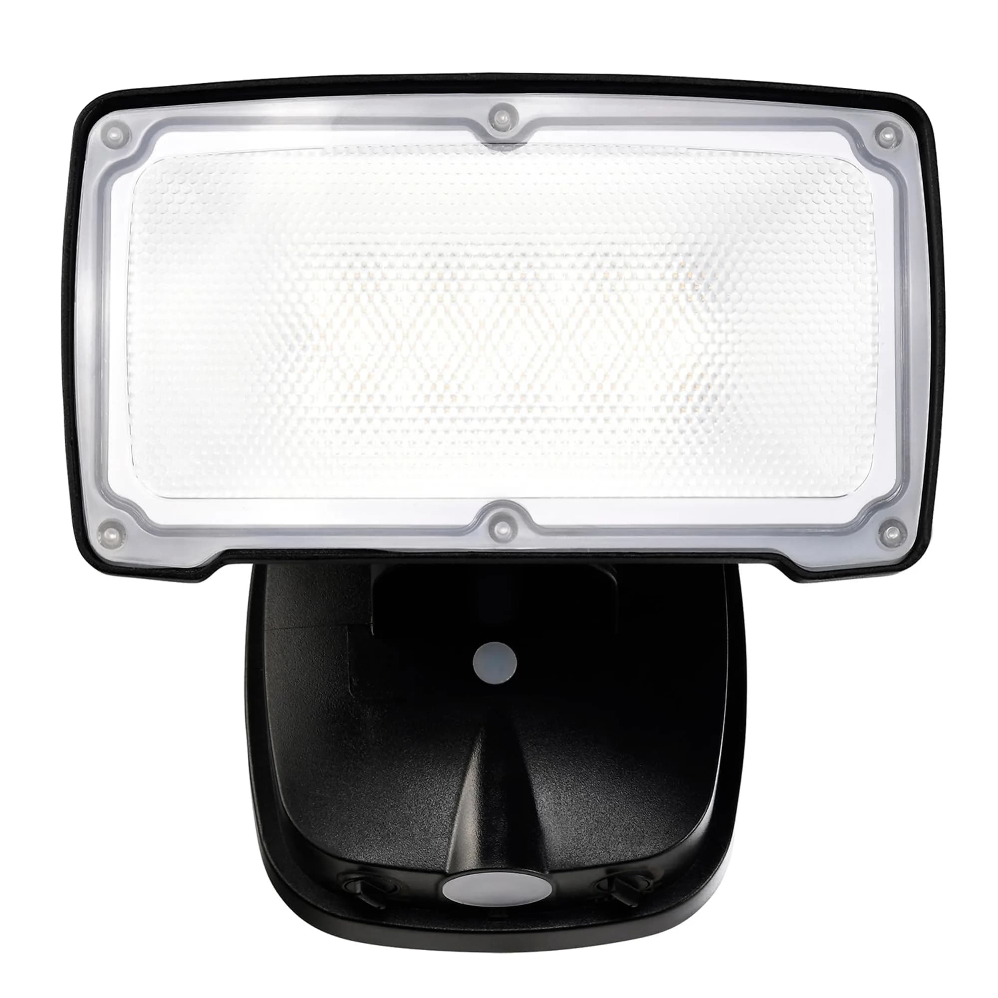 AWSENS 26W LED Flood Light Fixture with Dusk to Dawn Sensor, 2500 Lumens, Black | Adjustable CCT & Brightness