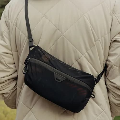 Peak Design Ultra Light Mesh Packing Cube for Travel (Black - XS) | Breathable, Expandable, Lightweight thumbnail 6