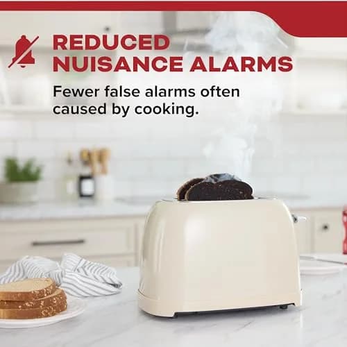 Kidde 10SDR Compact Smoke Detector with AA Batteries | Photoelectric Smoke Alarm thumbnail 4