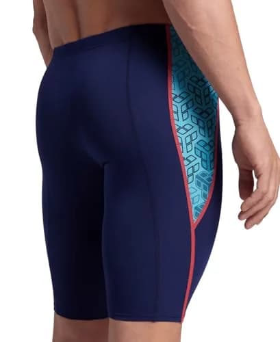 ARENA Performance Men's Camo Kikko Swim Jammer MaxLife Knee-Length | Chlorine Proof, UV Protected thumbnail 4