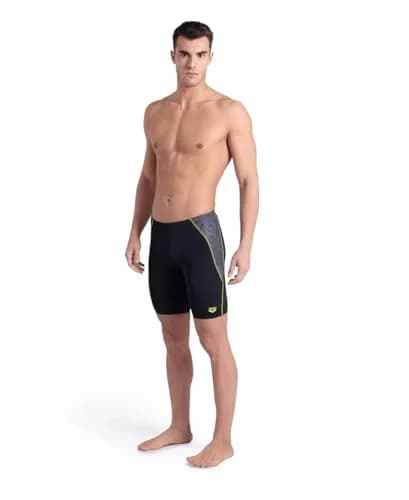 ARENA Performance Men's Camo Kikko Swim Jammer MaxLife Knee-Length | Chlorine-Resistant, Eco-Friendly, UV Protected thumbnail 6