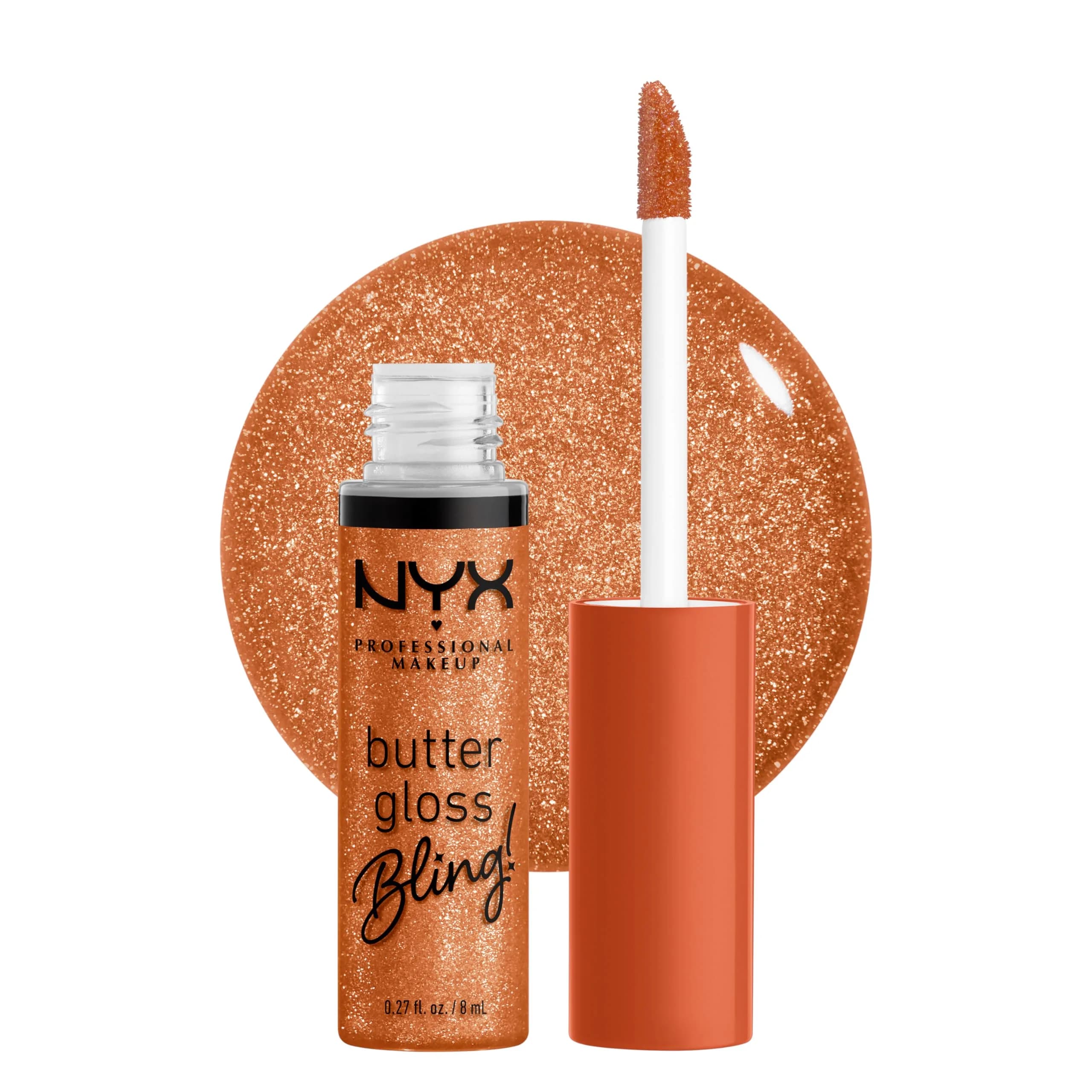 NYX PROFESSIONAL MAKEUP Butter Gloss Bling Lip Gloss, Pricey (7.65 ml / 0.27 Fl Oz) | Vegan & Non-Sticky Shine - main product image