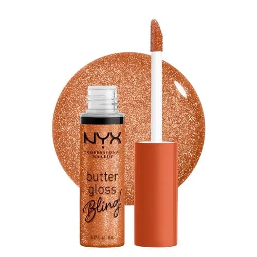 NYX PROFESSIONAL MAKEUP Butter Gloss Bling Lip Gloss, Pricey (7.65 ml / 0.27 Fl Oz) | Vegan & Non-Sticky Shine thumbnail 1