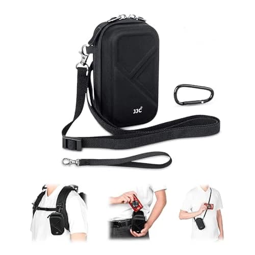 JJC Compact Camera Case Bag for Ricoh GR IIIx Olympus TG-7 Sony RX100 VII | Durable EVA Hard Shell with Accessory Pocket thumbnail 1