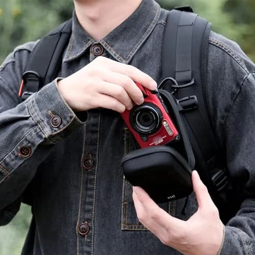 JJC Compact Camera Case Bag for Ricoh GR IIIx Olympus TG-7 Sony RX100 VII | Durable EVA Hard Shell with Accessory Pocket thumbnail 8
