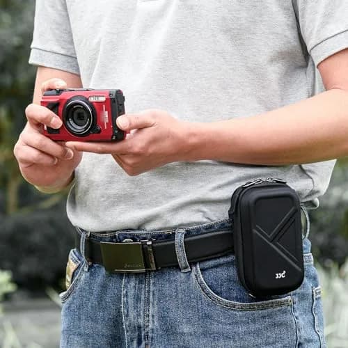 JJC Compact Camera Case Bag for Ricoh GR IIIx Olympus TG-7 Sony RX100 VII | Durable EVA Hard Shell with Accessory Pocket thumbnail 9