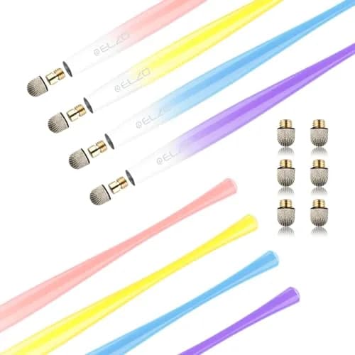 ELZO Capacitive Stylus Pens 4 Pack | Slim Metal Design for All Touch Screens in India thumbnail 7