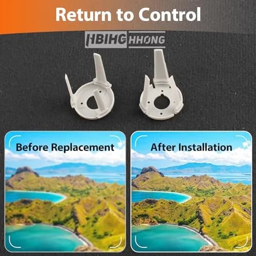 HBIHGHHONG Gimbal Shock Absorption Rubber Replacement for DJI Mini 4 Pro (Left & Right) with Repair Tools thumbnail 4