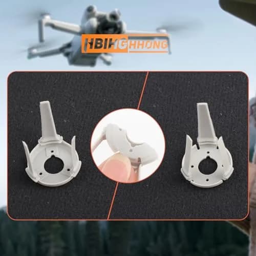 HBIHGHHONG Gimbal Shock Absorption Rubber Replacement for DJI Mini 4 Pro (Left & Right) with Repair Tools thumbnail 6