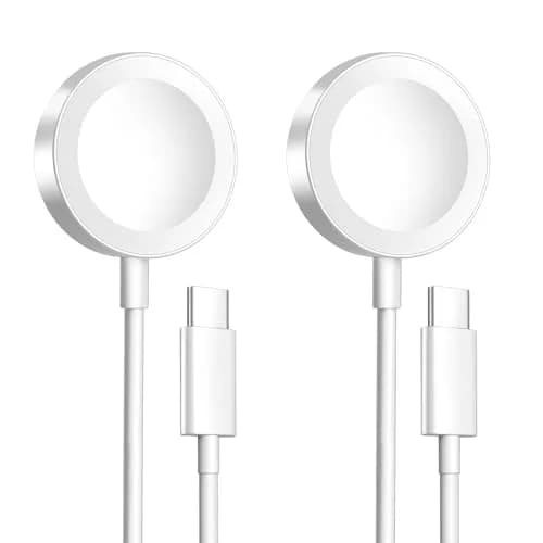 xiwxi Magnetic USB C Fast Charging Cable for Apple Watch 1m (3.3ft) | ETL/UL Certified Safe Charging thumbnail 1