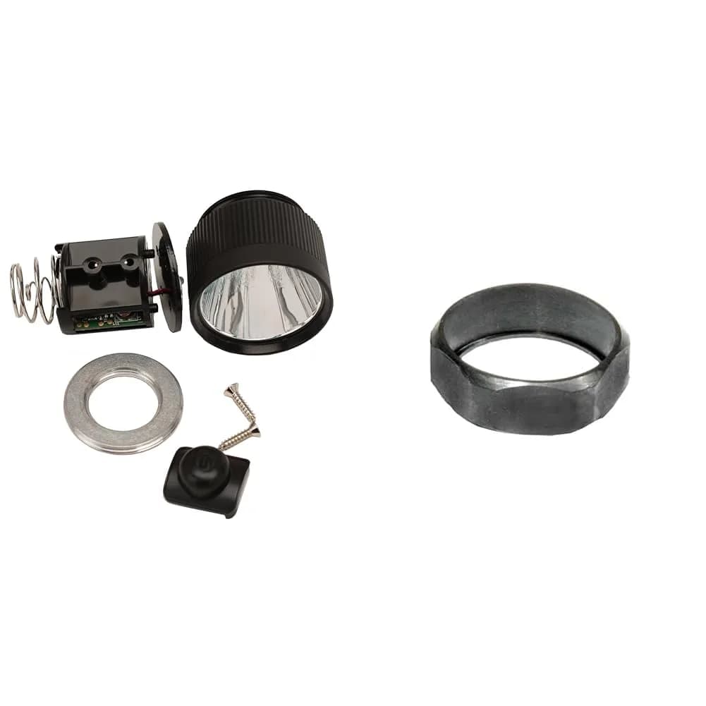 Streamlight Stinger LED C4 Upgrade Kit & Anti Roll Ring | Bright 350 Lumens, Durable Aluminum, 12V Compatible