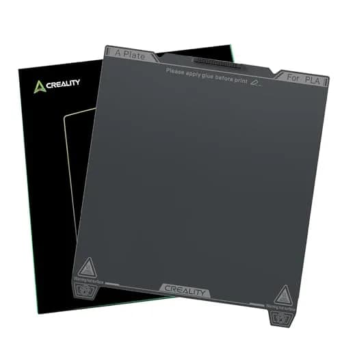 Creality K1C Smooth PEI Build Plate 235x235mm | Nozzle Cleaner & Magnetic Platform for Ender 3 Series thumbnail 1