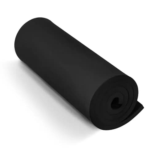 MEARCOOH Black EVA Foam Roll 12mm Thick (35.5cm x 99cm) | High Density 86kg/m³ for Cosplay & Crafts thumbnail 1