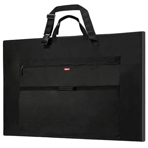 Nicpro Light Weight Art Portfolio Bag, 36x48” Waterproof Art Portfolio Case | Waterproof, Expandable, Lightweight thumbnail 1