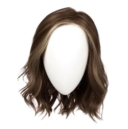 Hair u wear Raquel Welch Simmer Elite Layered Shoulder Length Wig Petite Cap RL4/10SS SS Iced Java | Lightweight Hand-Tied Synthetic Wig thumbnail 1
