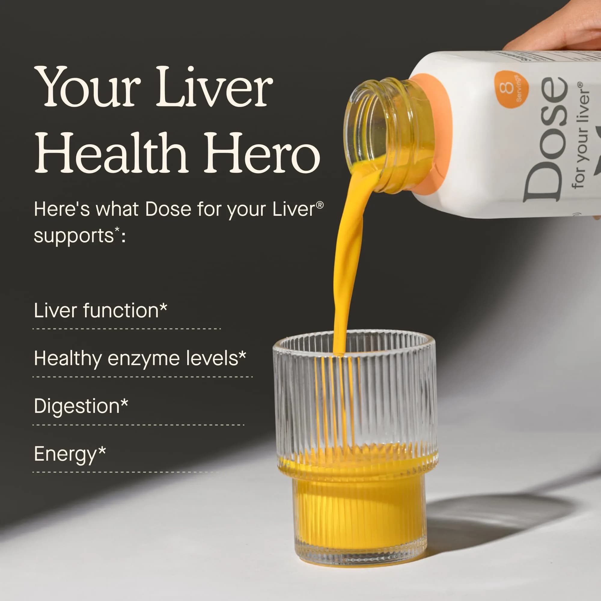 Dose for Your Liver Organic Milk Thistle Supplement with Turmeric, Dandelion, Ginger, and Orange, 60 Capsules | Supports Healthy Liver Function - view 3