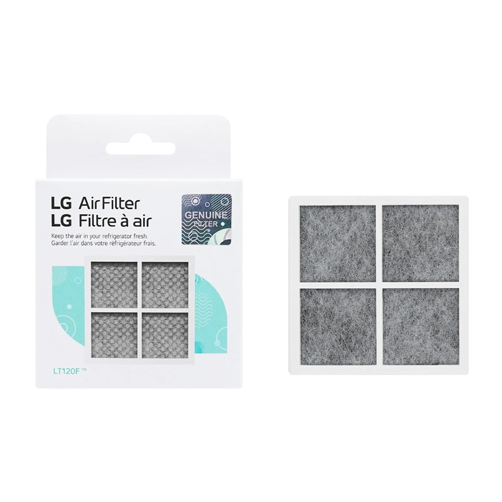 LG LT120F Refrigerator Air Filter (6 Month, 1 Count) | USA Imported Water Filter - view 2