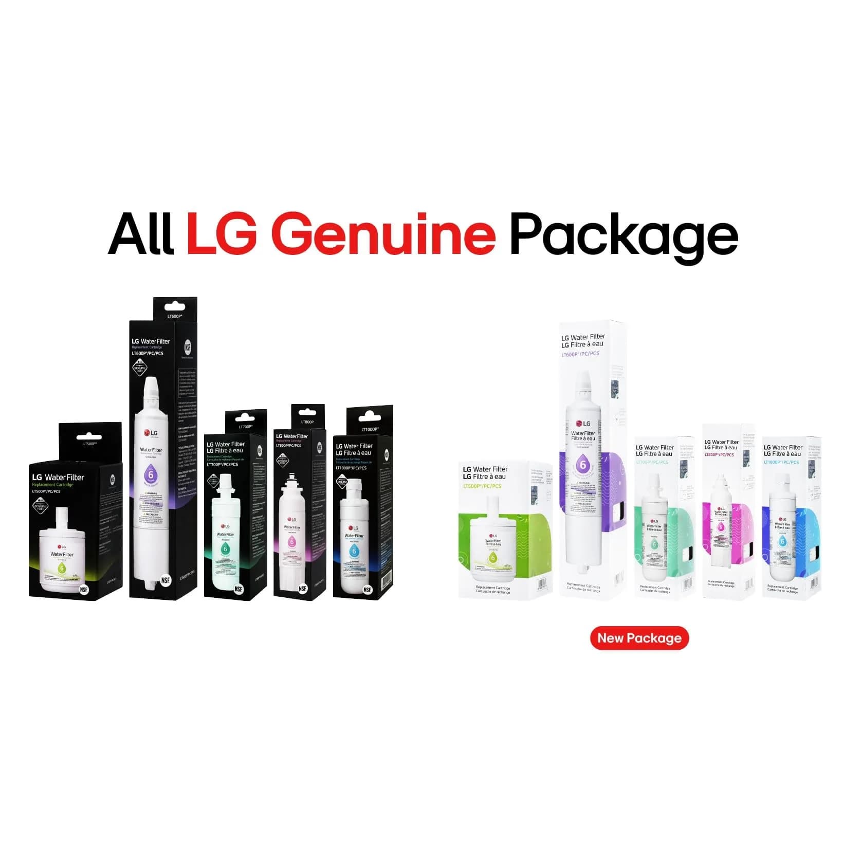 LG LT120F Refrigerator Air Filter (6 Month, 1 Count) | USA Imported Water Filter - view 3