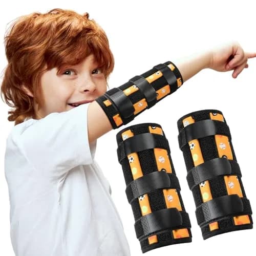 Threlaco 2 Pack Thumb Sucking Stop for Kids 4.5-8 inch Elbow Circumference | Pediatric Finger Sucking Guard thumbnail 1