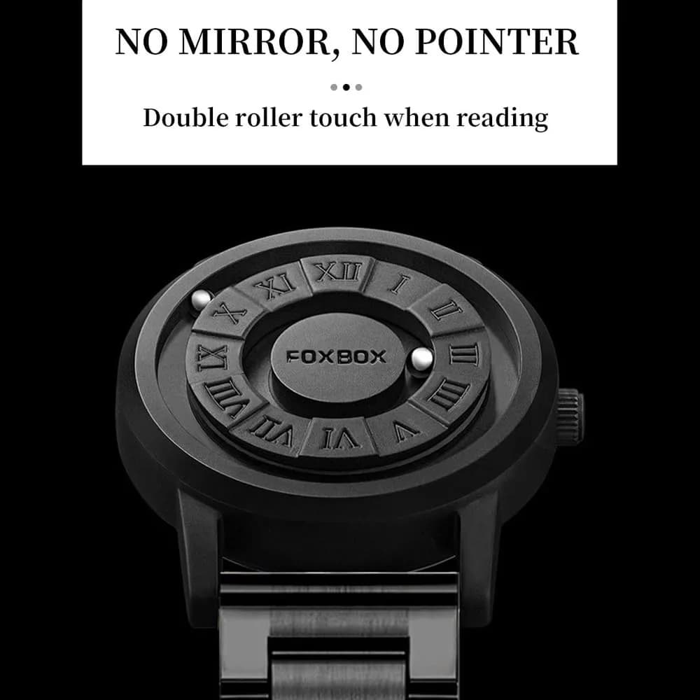 Weicam Unisex Magnetic Levitation Balls Dial Watch 42mm (1.65 inch) | Unique Roman Numerals Quartz - view 7