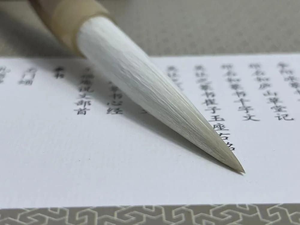 Easyou Refined Pure Goat Hair Chinese Calligraphy Brush - Large 1.05cm x 6cm - view 4