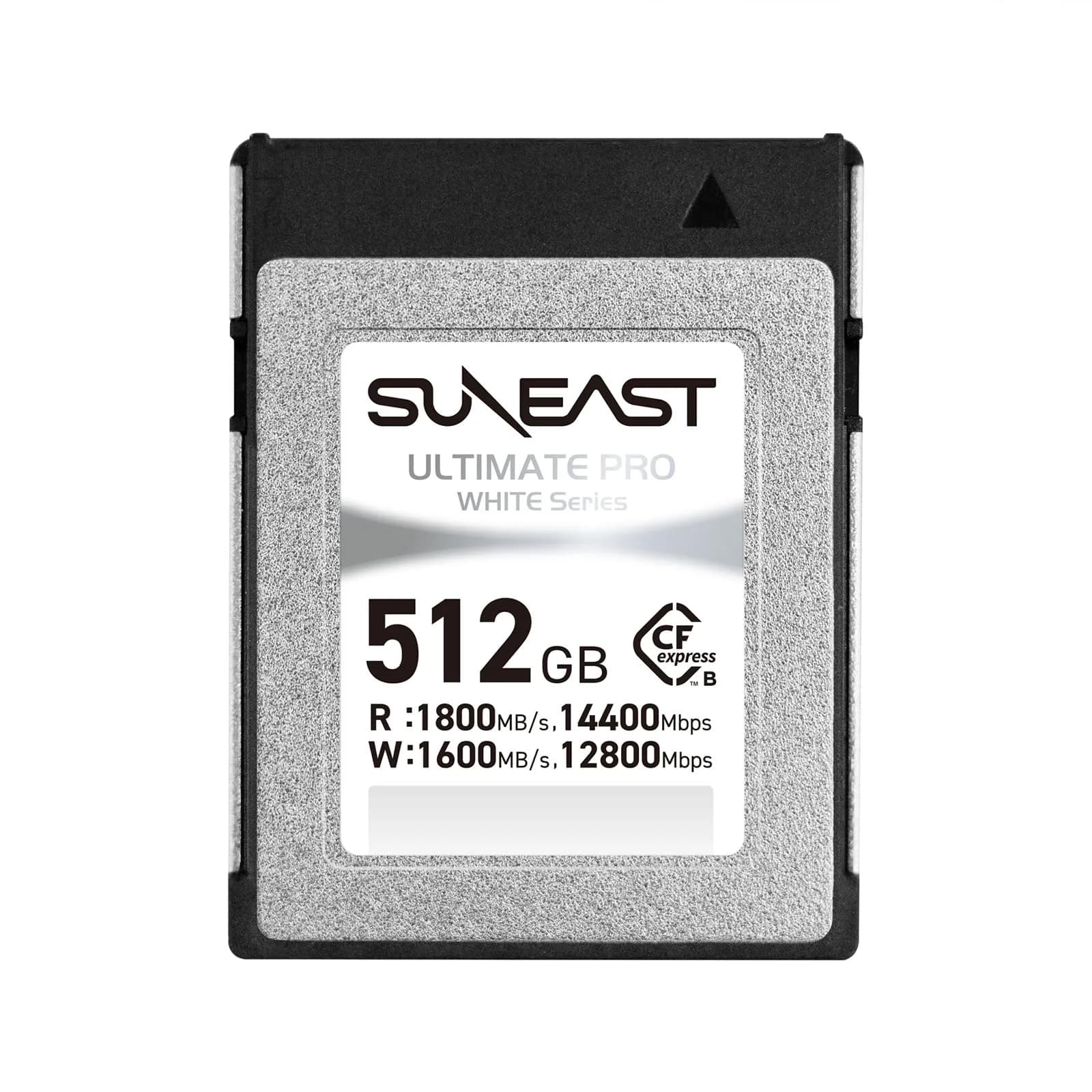 SUNEAST White Series 512GB CFexpress Type B Memory Card | Read 1800MB/s Write 1600MB/s with TLC NAND
