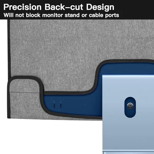 CaSZLUTION Monitor Dust Cover for iMac 24-inch | Oxford Cloth Protective Sleeve thumbnail 5