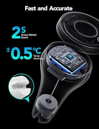 GoveeLife WiFi Pool Thermometer P1 Wireless, Water Thermometer 20 cm (7.9 in) | Real-time Temperature Monitoring thumbnail 5