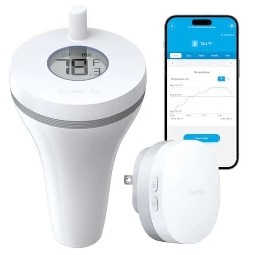 GoveeLife WiFi Pool Thermometer P1 Wireless, Water Thermometer 20 cm (7.9 in) | Real-time Temperature Monitoring thumbnail 1