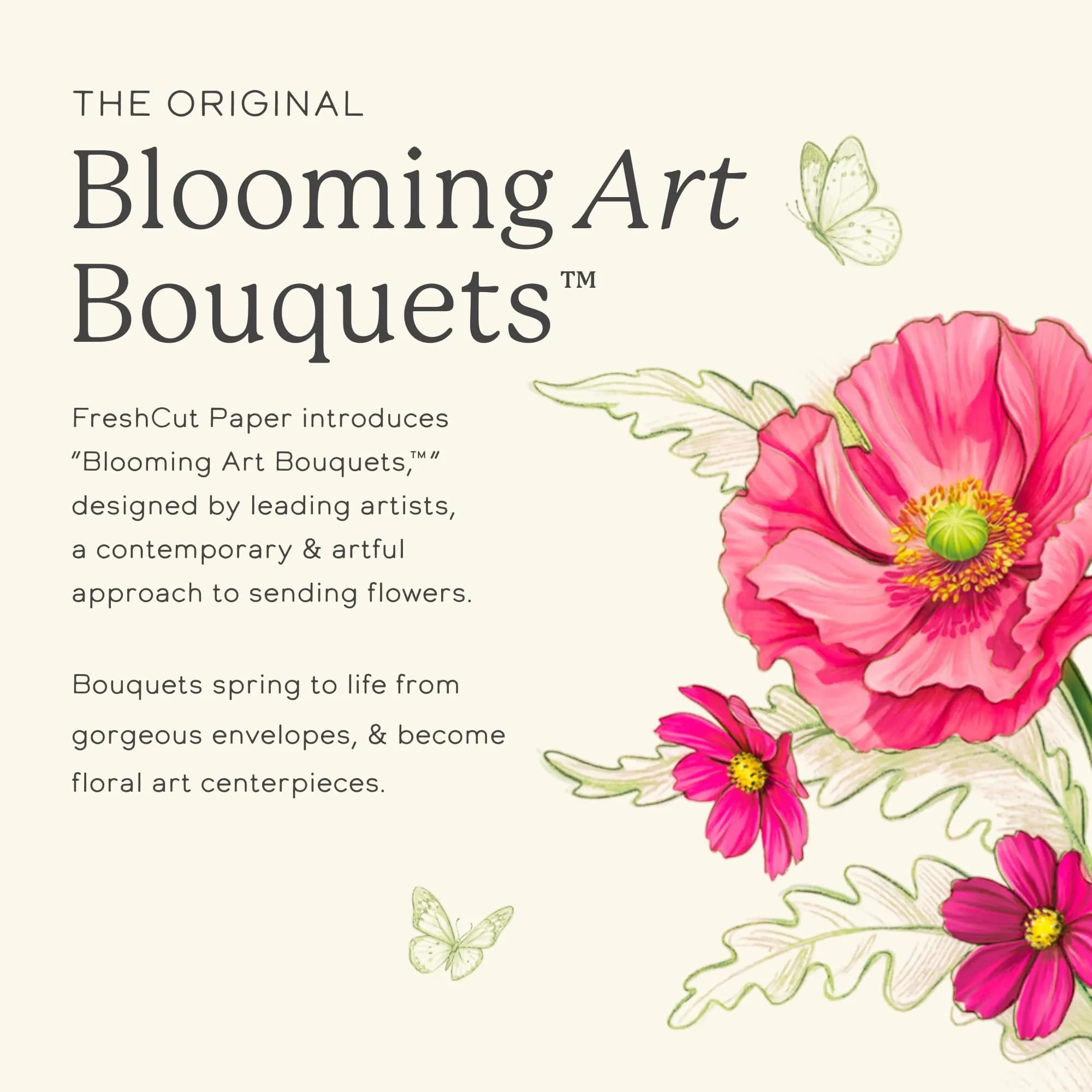 Freshcut Paper Grande Peony Paradise 3D Pop Up Card (19" x 24") | USA Imported Art Bouquets - view 7