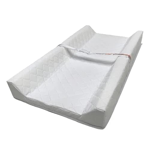 Ingenuity Contoured Changing Pad with Safety Strap & Waterproof Liner | 32 x 16 inches (81.3 x 40.6 cm) thumbnail 1