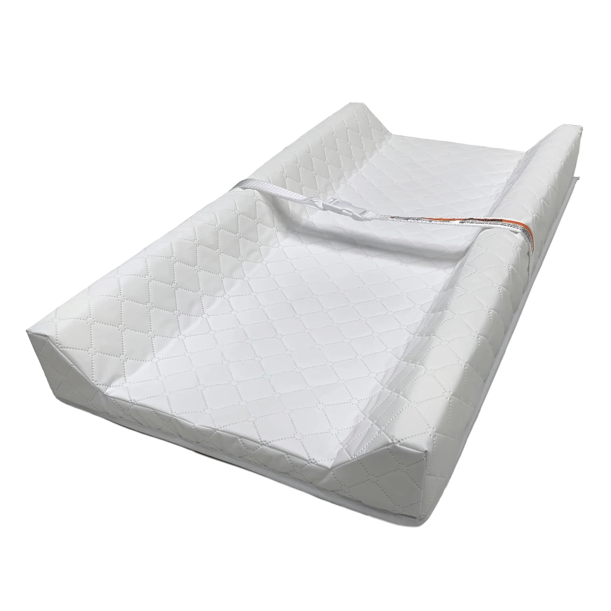 Ingenuity Contoured Changing Pad with Liner & Safety Strap | 82 cm x 41 cm (32" x 16") — Contoured Pad - Reduced Waste Packaging