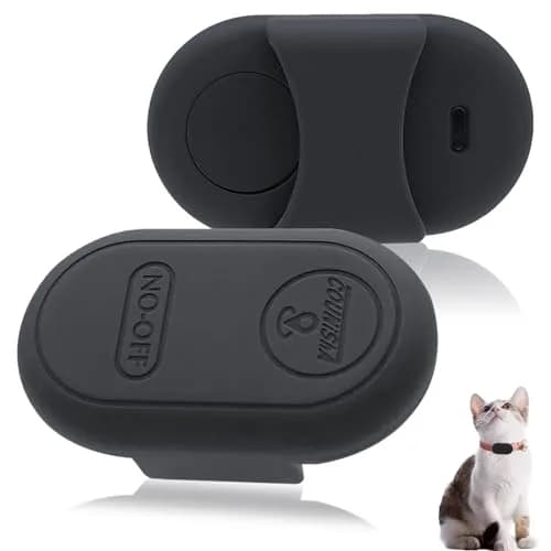 Counlisha Silicone Holder for Samsung Galaxy SmartTag2 | Waterproof, Shockproof, Dustproof (Black, 2 Packs) thumbnail 1