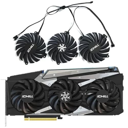 LTANDBR CF-12915S/CF-12910S GPU Cooler for INNO3D RTX 3070/3070Ti/3080/3080Ti/3090 iCHILL X4 Graphics Card Cooling Fan thumbnail 2