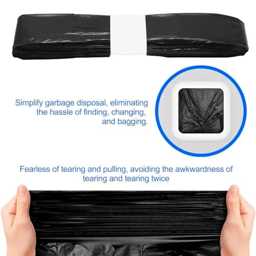 AOZBZ Automatic Trash Can Refill Bags 6Pack | Self Sealing Compatible for TOWNEW T1S/T AIR X/T Air Lite & Airdeer thumbnail 5
