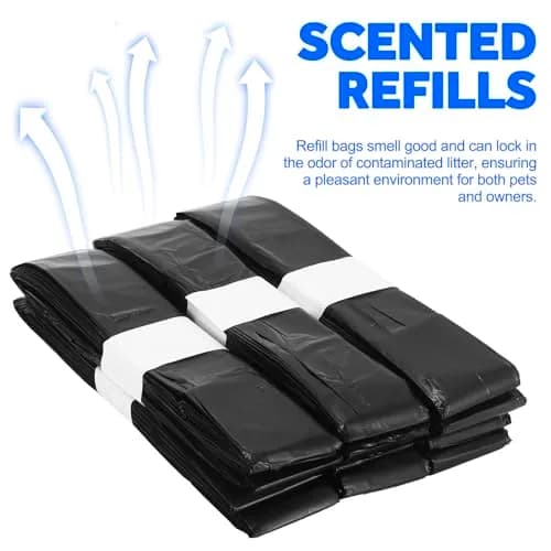 AOZBZ Automatic Trash Can Refill Bags 6Pack | Self Sealing Compatible for TOWNEW T1S/T AIR X/T Air Lite & Airdeer thumbnail 3