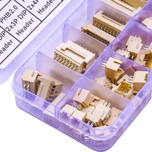 Kidisoii JST Connector Kit, PHB2.0 Dual Row DIP Header 2mm Pitch | DIY IC Socket Adapter (120 chars) thumbnail 6