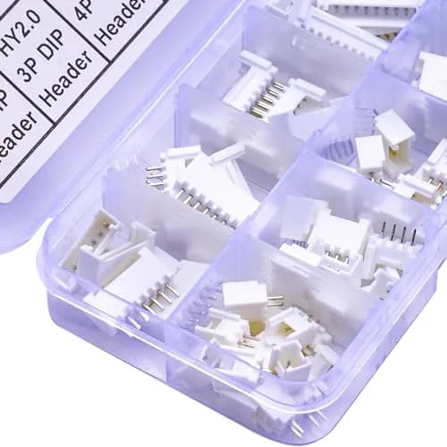 Kidisoii JST Connector Kit, HY2.0 DIP Header 2mm Pitch | DIY IC Socket Plugs Adapter thumbnail 6