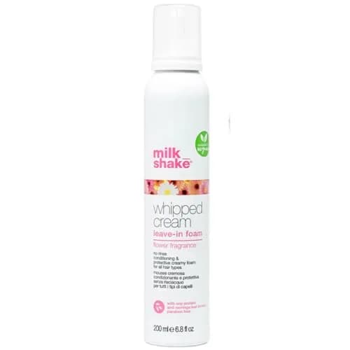 milk_shake Flower Whipped Cream Leave-In Foam – Conditioning, 6.8 Oz, Color-Safe & Hydrating thumbnail 1