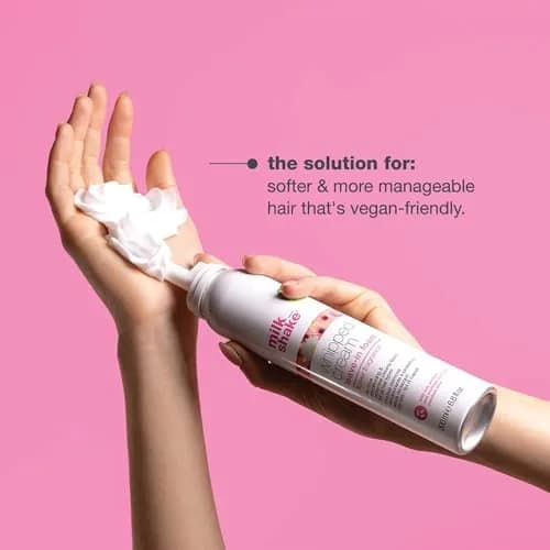 milk_shake Flower Whipped Cream Leave-In Foam – Conditioning, 6.8 Oz, Color-Safe & Hydrating thumbnail 5
