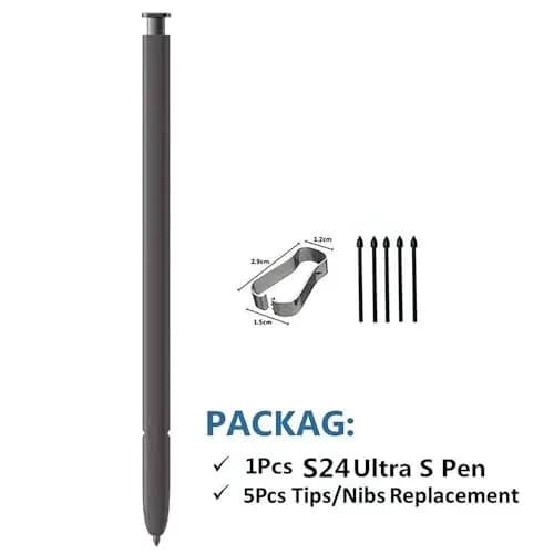 Bimahoo Galaxy S24 Ultra S Pen Replacement with Bluetooth | 4096 Pressure Levels, Black thumbnail 2