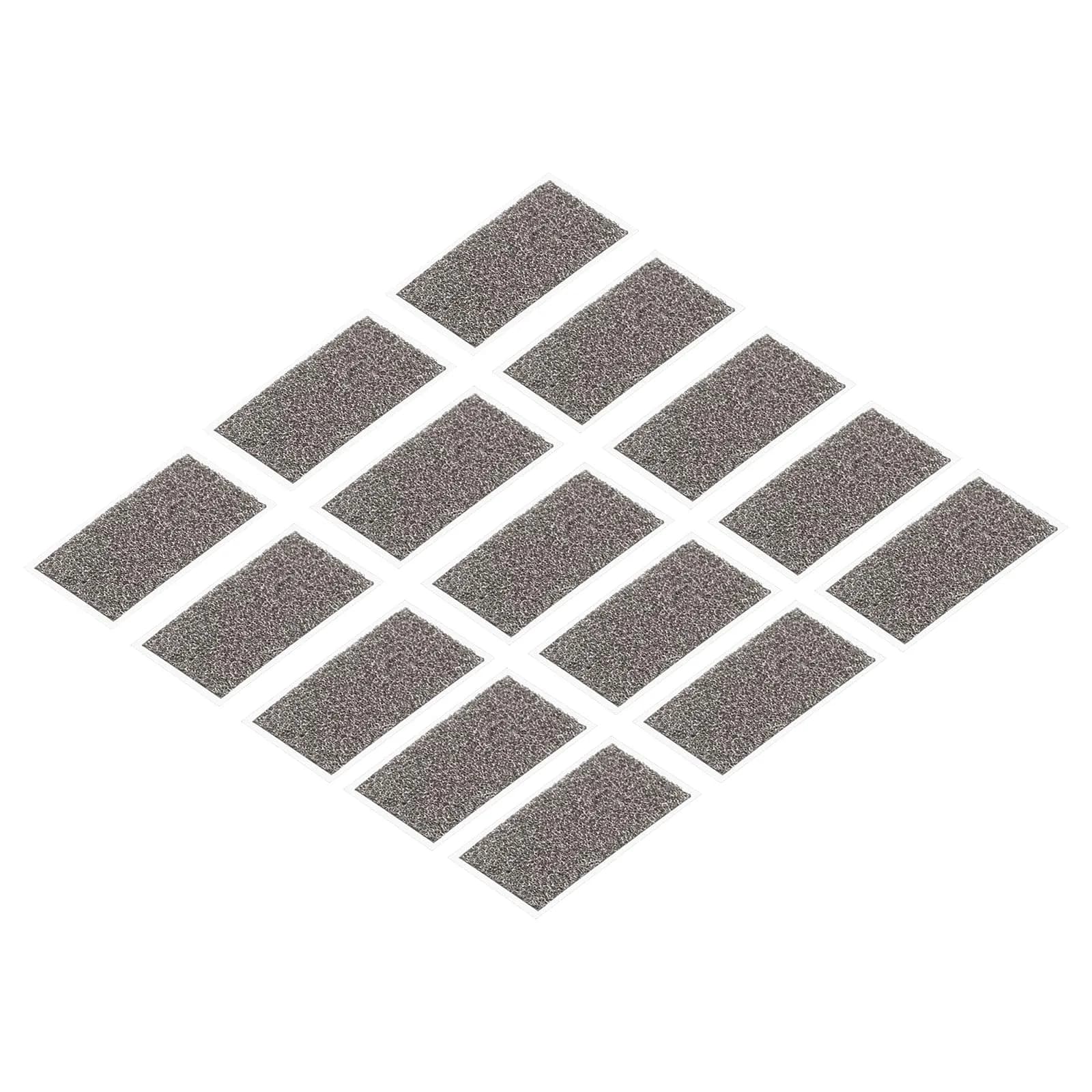 MECCANIXITY Nickel Foam Electrode 20x10x1mm Pack of 100 | Porous Conductive Material for Batteries and Noise Absorption — Grey