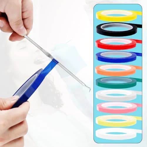 PEUTIER Autoclave Indicator Tape 6mm x 66m | 10 Color Rolls for Surgical & Dental Instruments thumbnail 5