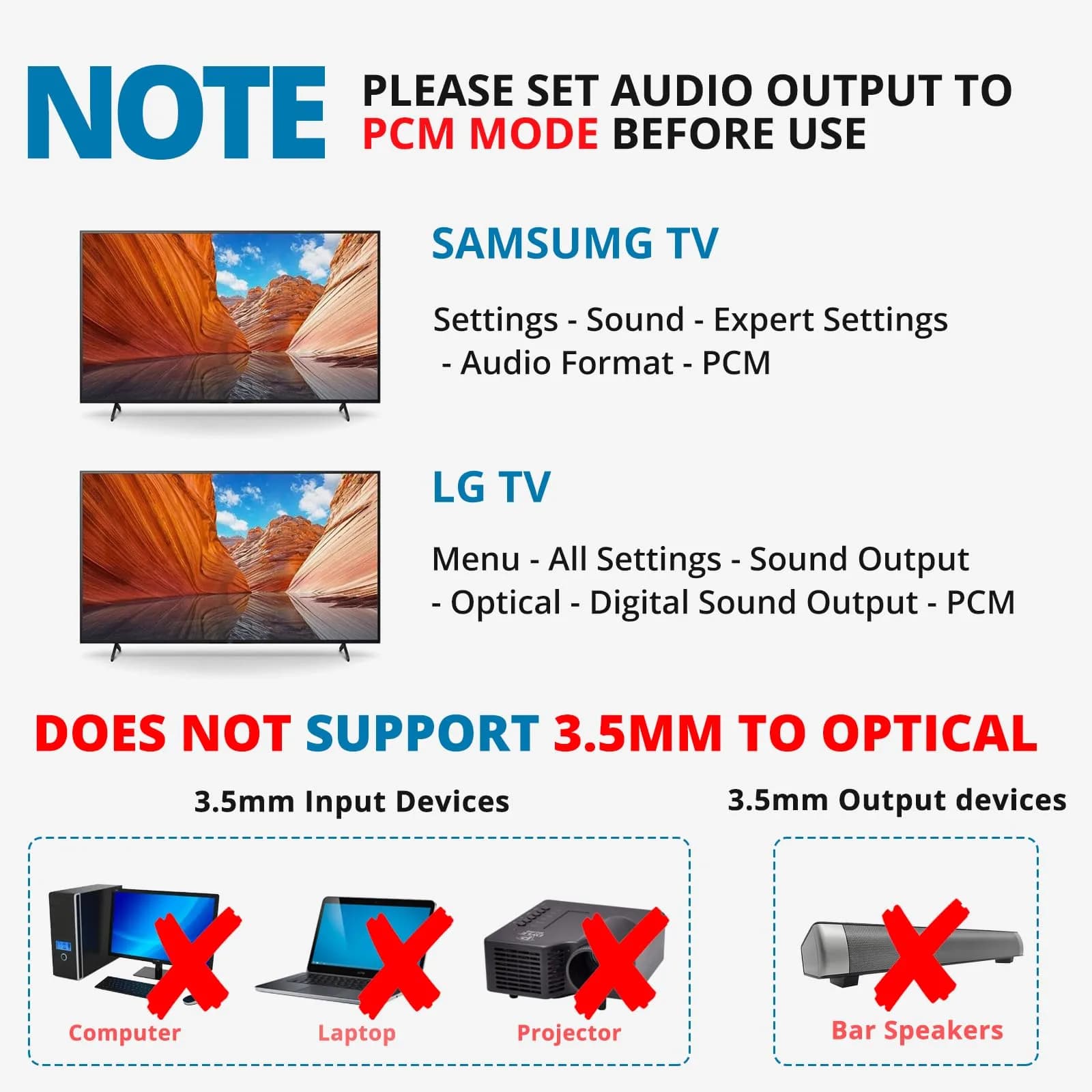 AUTOUTLET 192kHz DAC Optical to 3.5mm Converter with Volume Control, 25g (0.88oz) | High-Fidelity Audio Signal Conversion thumbnail 2