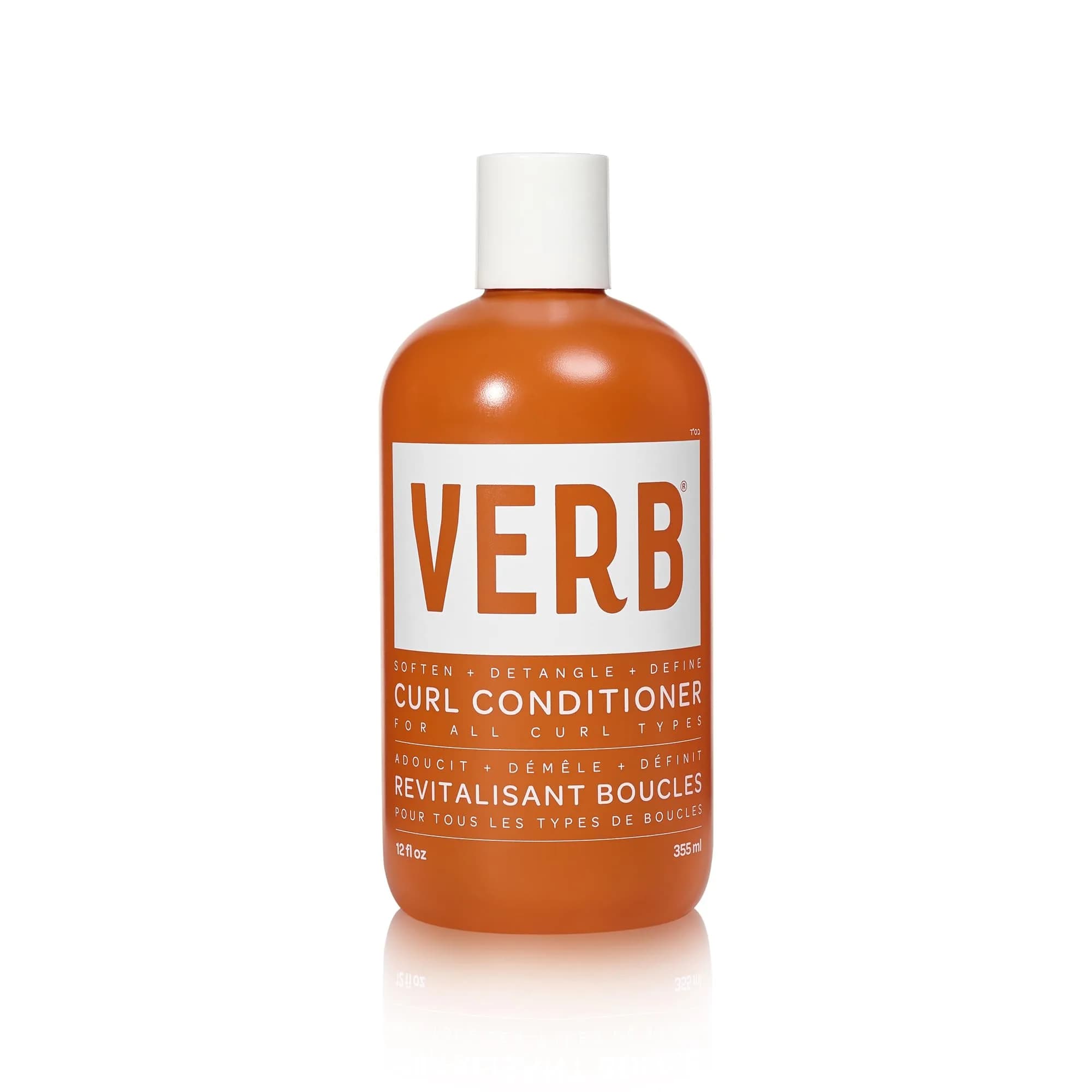 VERB Curl Conditioner 12 fl oz | Detangle + Enhance Waves, Curls + Coils — Cream