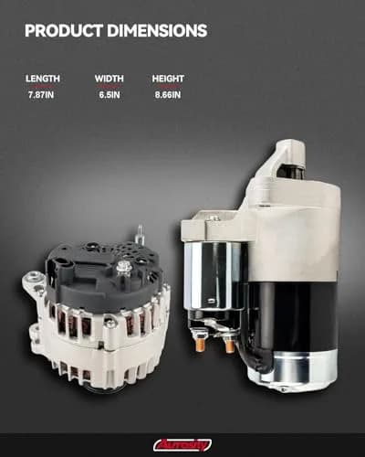 AUTOSITY Alternator 13735N 12V 85Amp for Dodge Neon | OE Standard Fitment thumbnail 9